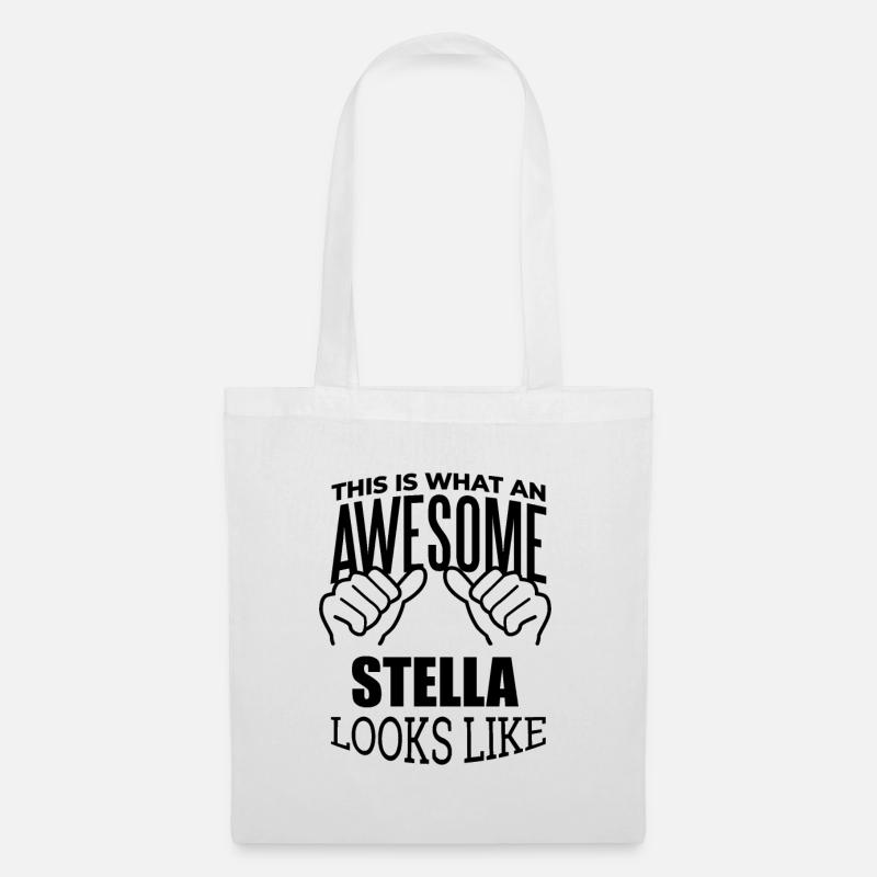Stella - Stoffbeutel - Weiß