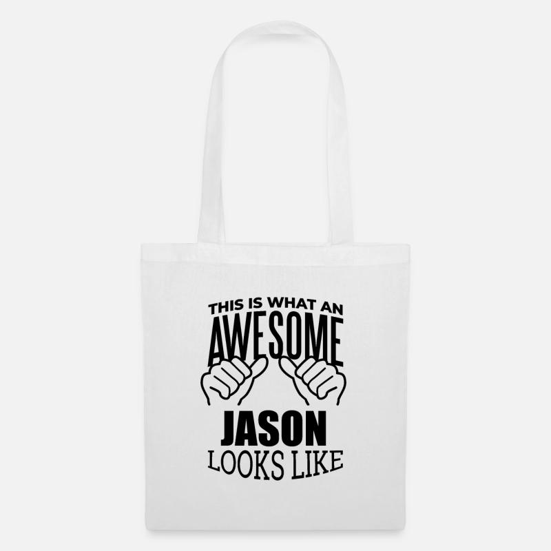 Jason - Stoffbeutel - Weiß