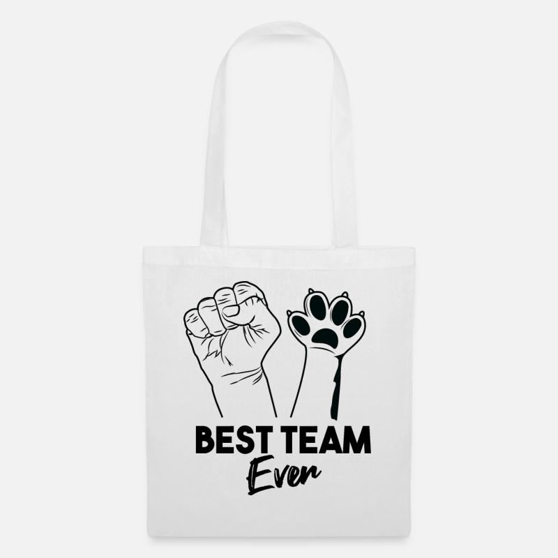 Best Team Ever - Stoffbeutel - Weiß