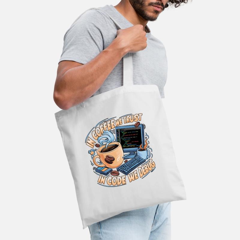 KaffeeCode Debug: In Code Wir Debuggen Stoffbeutel