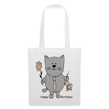 Happy Birthday - Tote Bag - white - Front