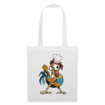 Chicken Rooster Cook Cooks Cook Culinary Arts Hobby Cook - Tote Bag - white - Front