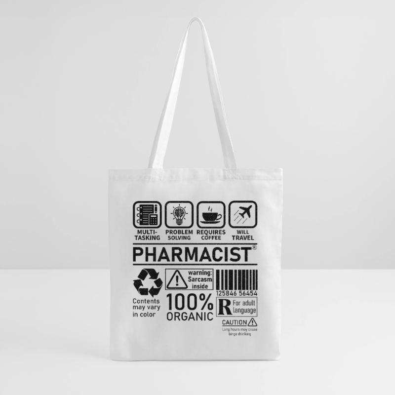 Pharmacist multi tasking problem solving Stoffbeutel