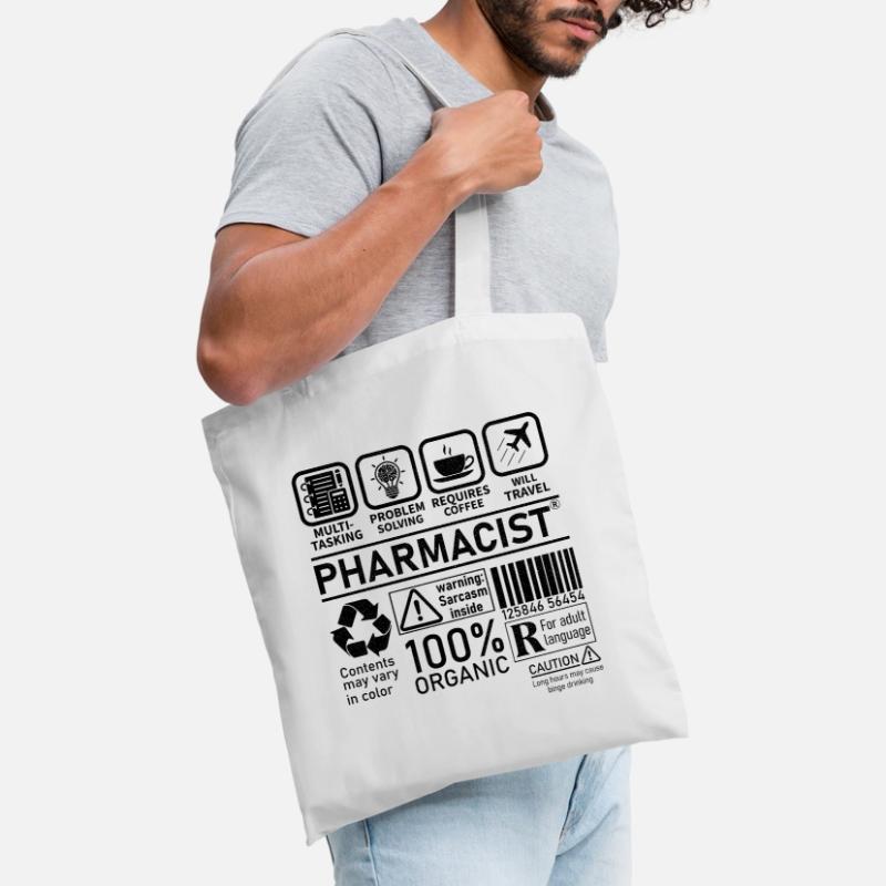 Pharmacist multi tasking problem solving Stoffbeutel