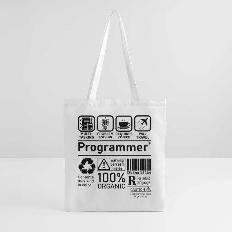 Programmeur multitâche, la résolution de problèmes nécessite Sac en tissu