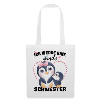 Announcing offspring I'm going to be a big sister in 2027 - Tote Bag - white - Front
