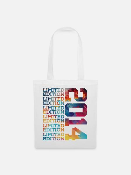 LIMITED EDITION 2014 12 JAHRE 12. GEBURTSTAG - Stoffbeutel - Weiß