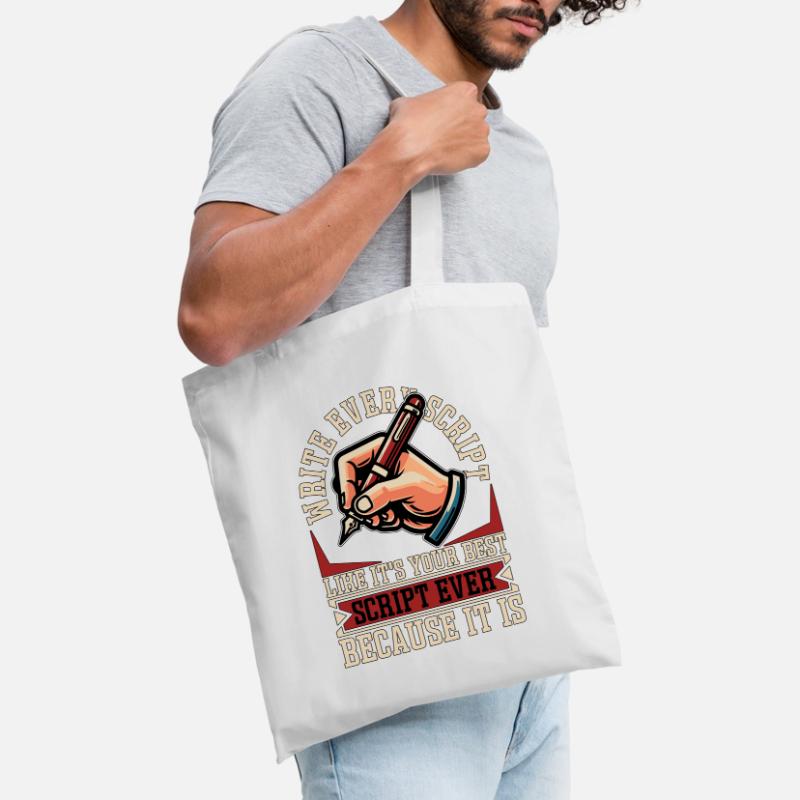Scénariste Écrivez chaque scénario comme un script Sac en tissu