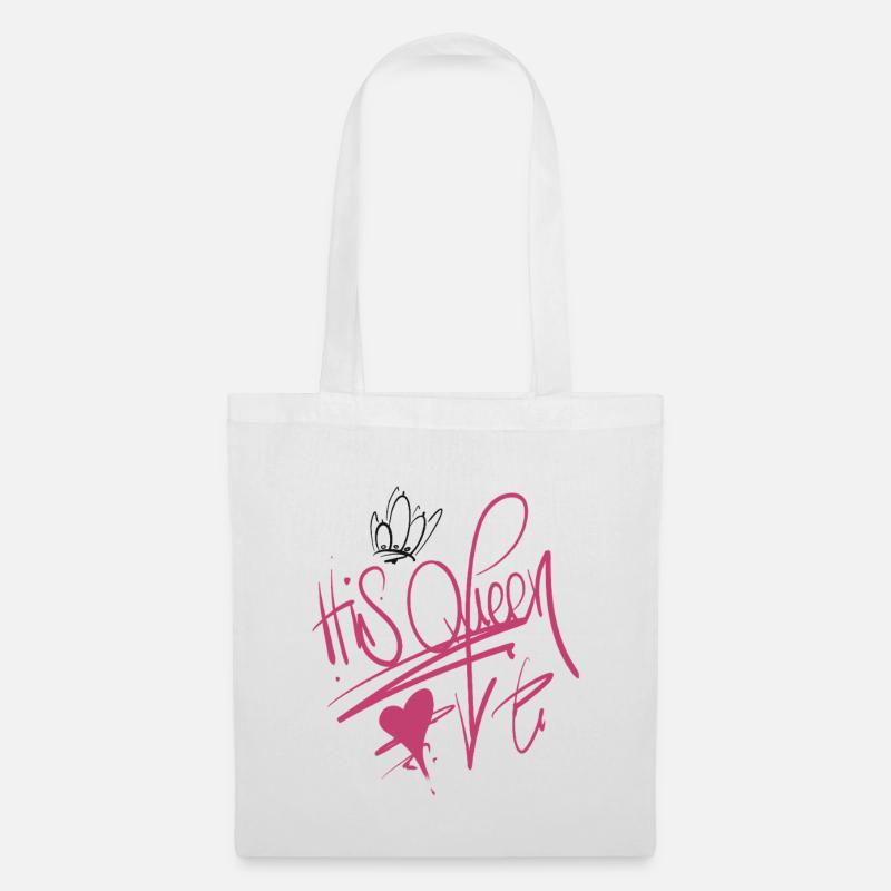 Queen - Tote Bag - white