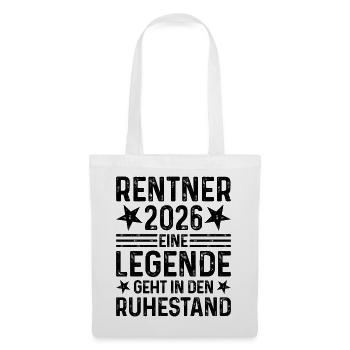 Pensioners 2026 A legend retires - Tote Bag - white - Front