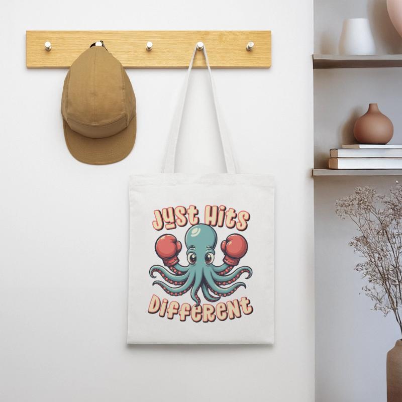 Frappe simplement différemment Sac en tissu
