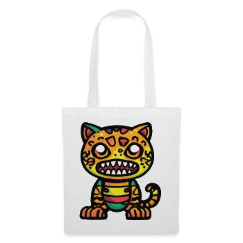 Leopard Halloween Zombie - Tote Bag - white - Front