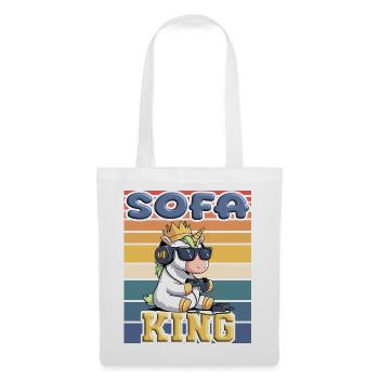 King Unicorn Sofa - Tote Bag - white - Front