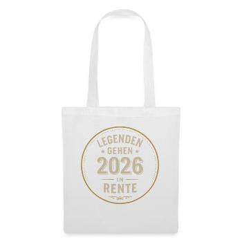 Legends Are Retiring In 2026 Shirt - Tote Bag - white - Front