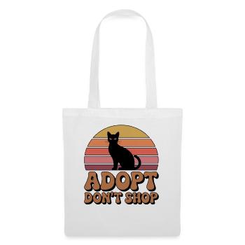 Save Animals: Adopt, Don't Buy - Tote Bag - white - Front
