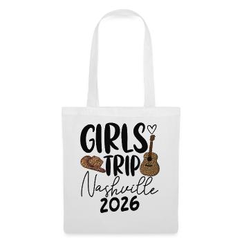 Girls Trip Nashville 2026 - Stoffbeutel - Weiß - Vorne