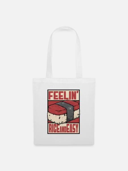 Sushi Feelin Rice And Easy - Stoffbeutel - Weiß