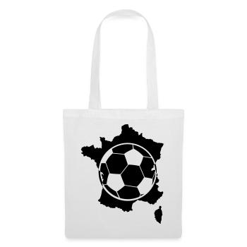 France Soccer Soccer - Sac en tissu - blanc - Devant