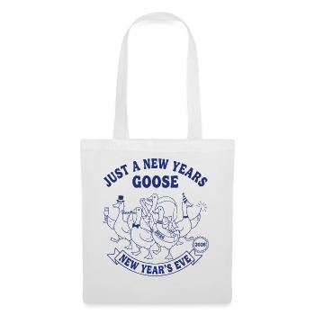 Juste une célébration du Nouvel An 2026 - Sac en tissu - blanc - Devant