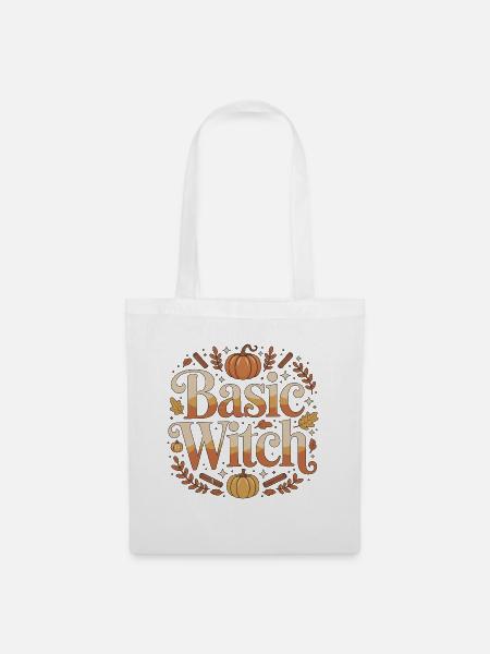 Witchcraft Basic Witch Enchanted Tarot Reading - Stoffbeutel - Weiß