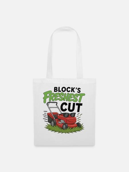 Blocks Freshest Cut - Stoffbeutel - Weiß