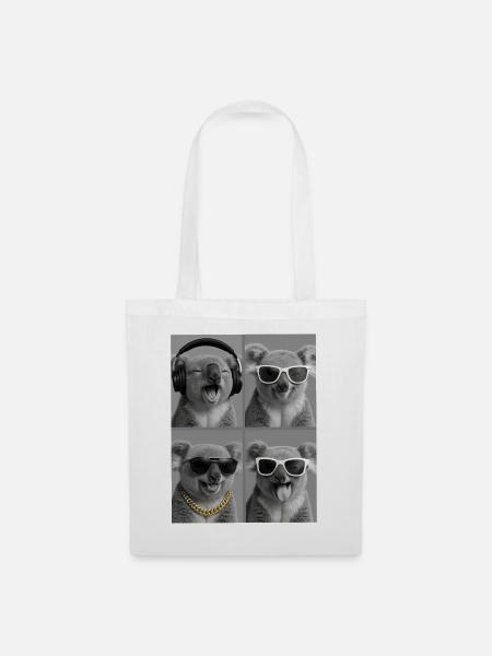 Koala - Stoffbeutel - Weiß