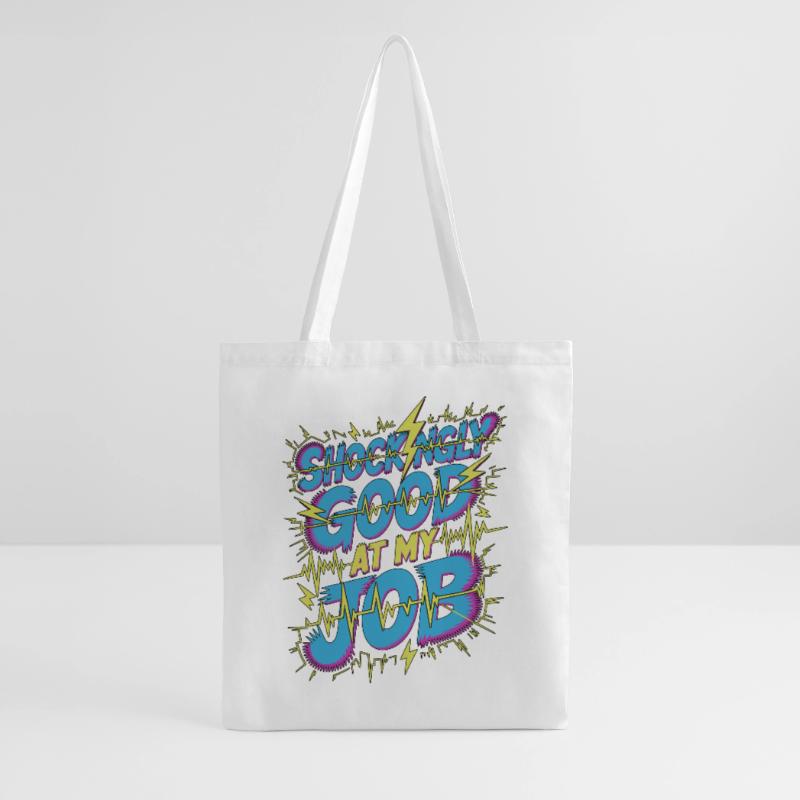 Cardiac Tech Shockingly Good Pacemaker Technician Tote Bag