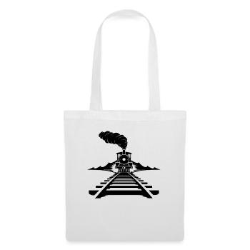 Croquis ferroviaire - Sac en tissu - blanc - Devant