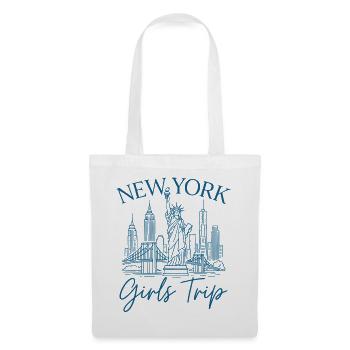 Voyage des filles à New York - Sac en tissu - blanc - Devant