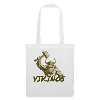 Viking Viking Legend Sailor Odin Raven Fighter - Tote Bag - white - Front