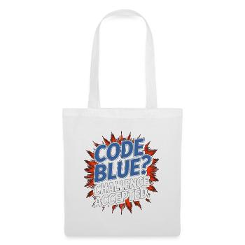 ICU Nurse Code Blue Challenge Trauma Response - Tote Bag - white - Front