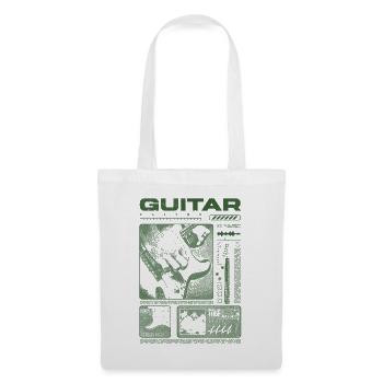 Guitariste Guitariste Rock Musicien streetwear - Sac en tissu - blanc - Devant