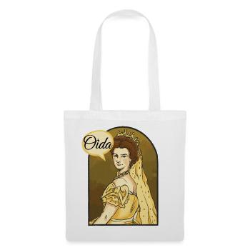 Oida ! Reine sissi d’Autriche J’aime l’Autriche - Sac en tissu - blanc - Devant