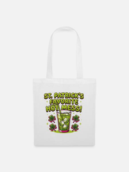 St. Patricks Lieblingschaos - Stoffbeutel - Weiß