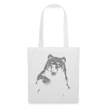 Grizzly Bear Hiking Camping Vintage Brown Bear - Tote Bag - white - Front