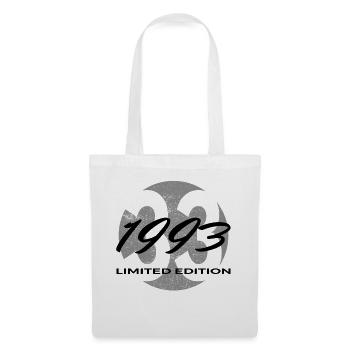 33e anniversaire 1993 cadeau pour hommes et femmes - Sac en tissu - blanc - Devant