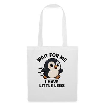 Penguin Saying Humor Meme Funny Gift Idea - Tote Bag - white - Front