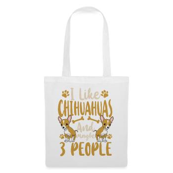 Chihuahua Chihuahueño I Like - Tote Bag - white - Front