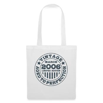 Vintage mars 2006 Édition limitée Circle - Sac en tissu - blanc - Devant