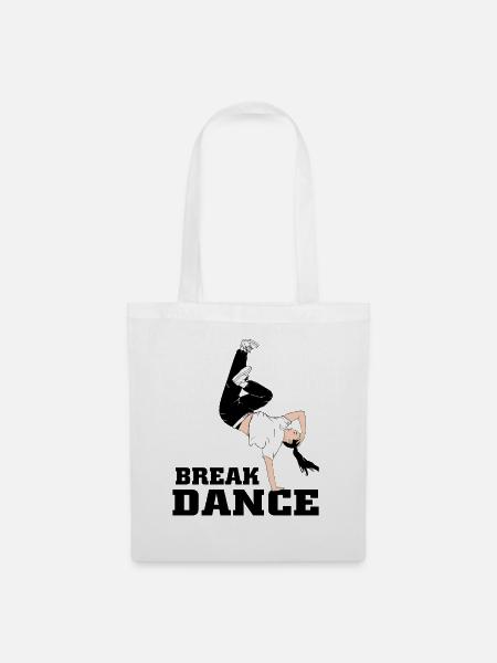 Breakdance - Breaking Sport - Stoffbeutel - Weiß