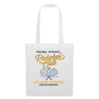 Pickleball player pickle ball love pickleball live - Tote Bag - white - Front