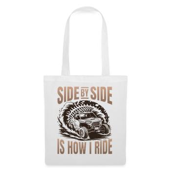 UTV Tout-Terrain Boy Men 4 Wheels Side by Side - Sac en tissu - blanc - Devant