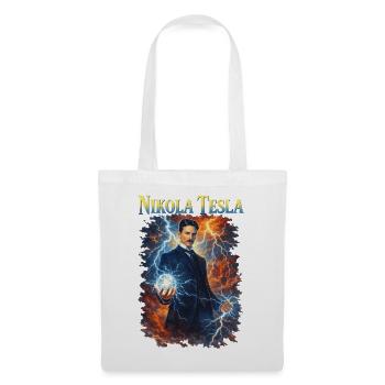 Nikola Portrait - Tote Bag - white - Front