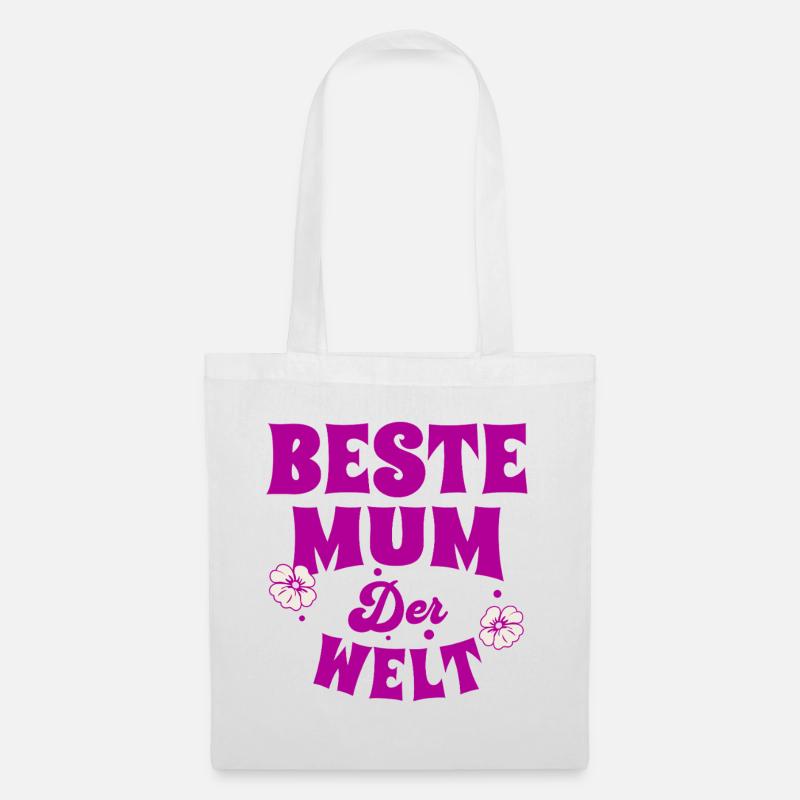 Lustiges Mama Oma Muttertag Geschenk Design Humor - Stoffbeutel - Weiß