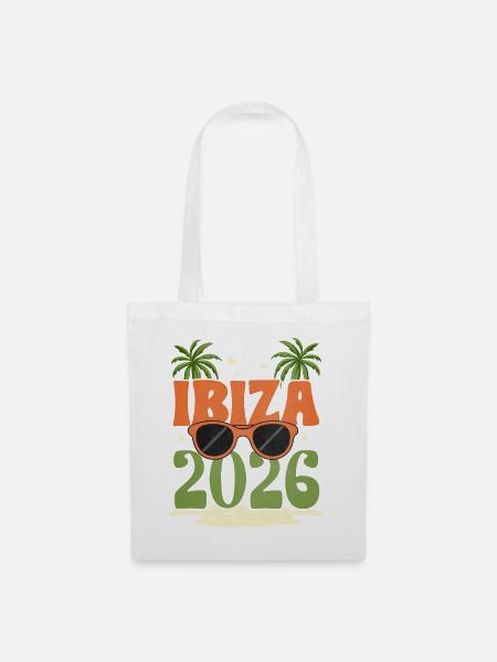 Ibiza 2026 - Stoffbeutel - Weiß
