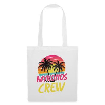 Mykonos Crew - Tote Bag - white - Front