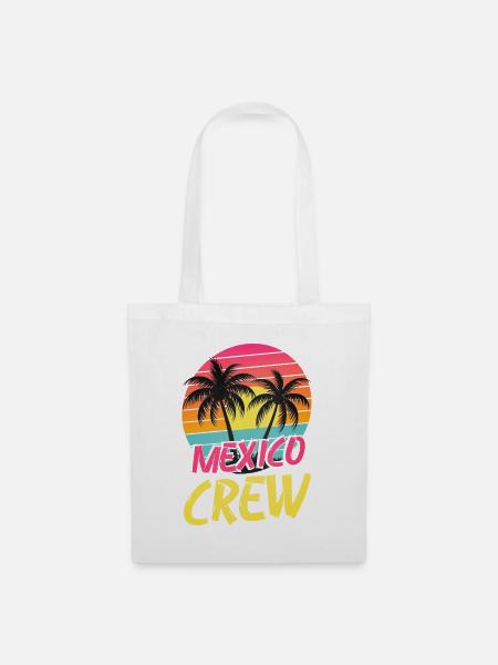 Mexiko Crew - Stoffbeutel - Weiß