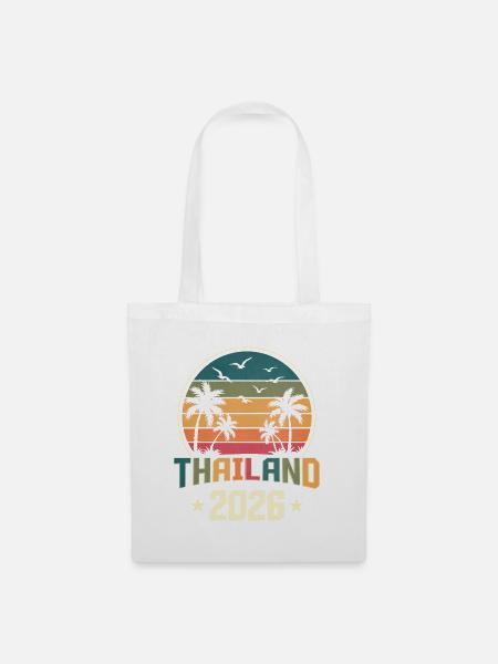 Thailand 2026 - Stoffbeutel - Weiß