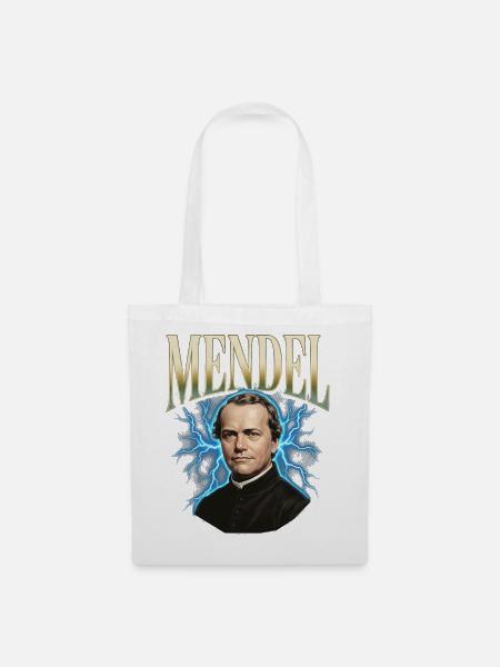 Gregor Mendel Donner - Stoffbeutel - Weiß