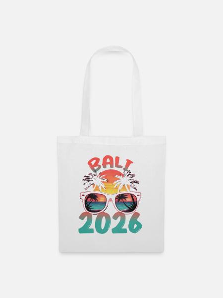 Bali 2026 - Stoffbeutel - Weiß